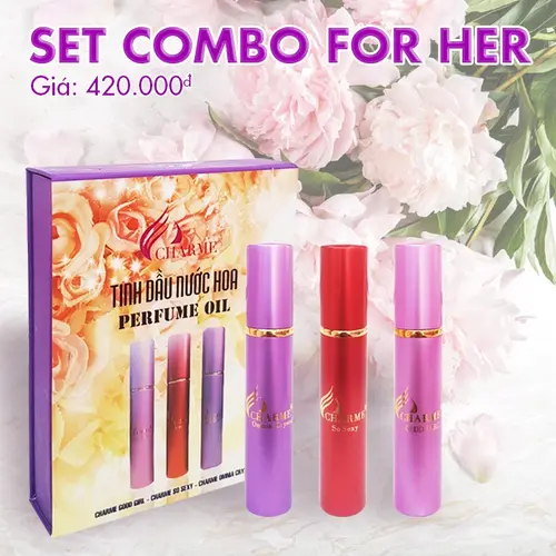 Nước hoa Nữ Charme Perfume Oil Good Girl - So Sexy - Omnia Crystal