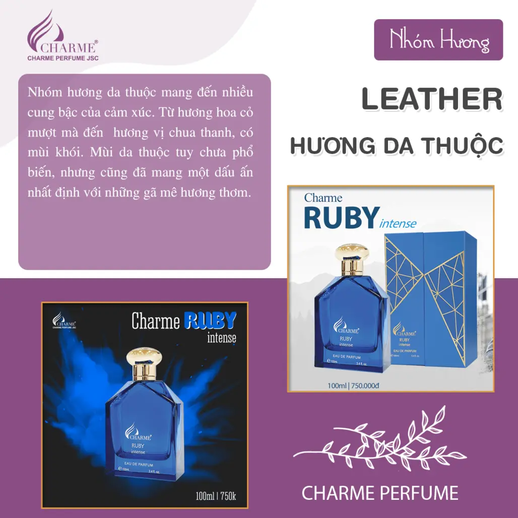 NHÓM HƯƠNG CƠ BẢN CỦA NƯỚC HOA