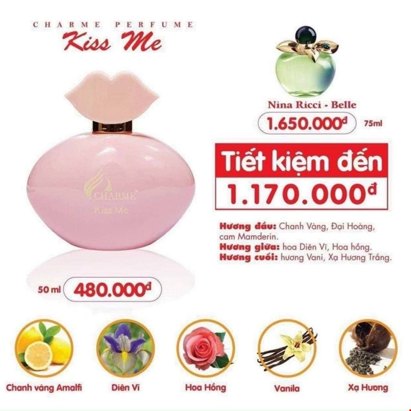 Charme Kiss Me 50ml