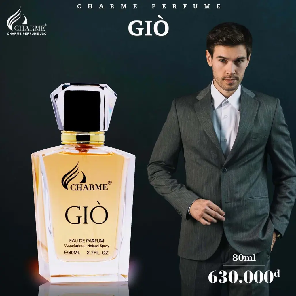 Charme Giò là một hương thơm tươi mát 