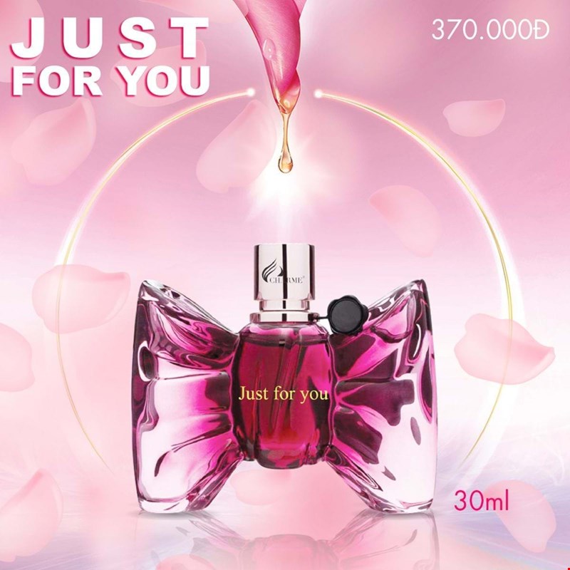 Charme Just For You tạo nên một nét tinh tế cho những người phụ nữ vui vẻ và lãng mạn.