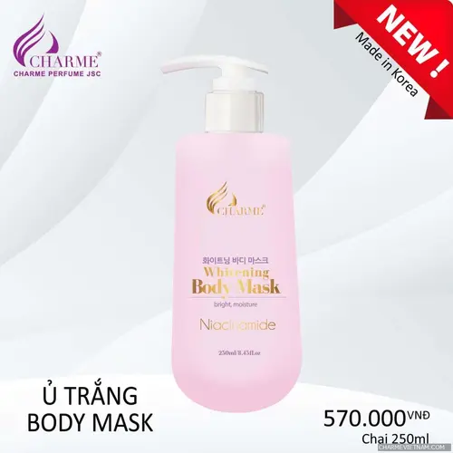 Sữa tắm Charme Whitening Cleanser Nano Ag+)