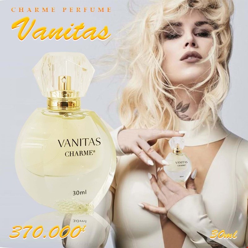 Charme Vanitas được thiết kế trong mẫu chai sang trọng và quyến rũ