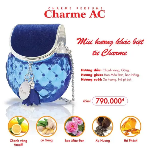 Nước hoa Charme AC 10ml