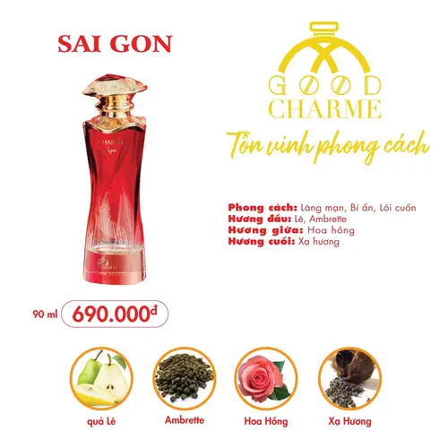 Nước Hoa Nữ Charme Sai Gon 90ml