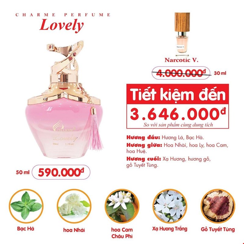 Charme Lovely 50ml 