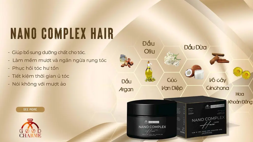 Combo Dầu Gội Phủ Bạc Nano ComPlex