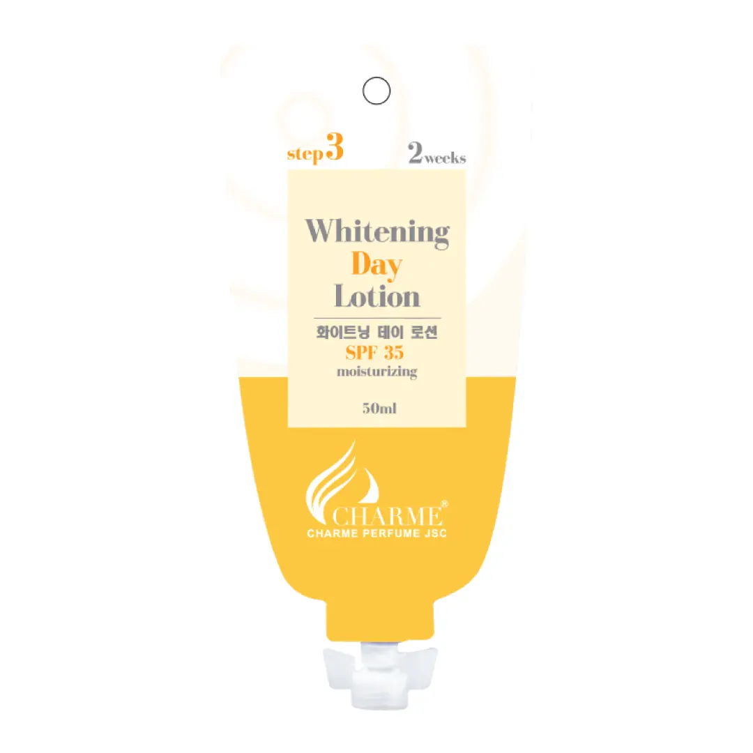 Dưỡng Da Toàn Thân Ban Ngày Charme Whitening Day Lotion (Túi)