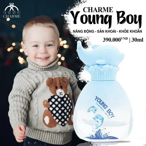 Nước Hoa Trẻ Em Charme Young Boy 30ml