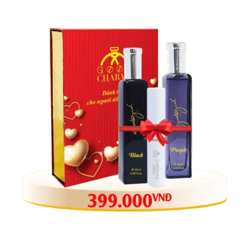  Sét Nước Hoa Và Son Good Charme