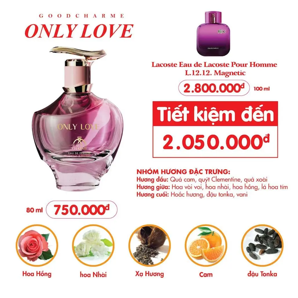 Good Charme Only Love 80ml
