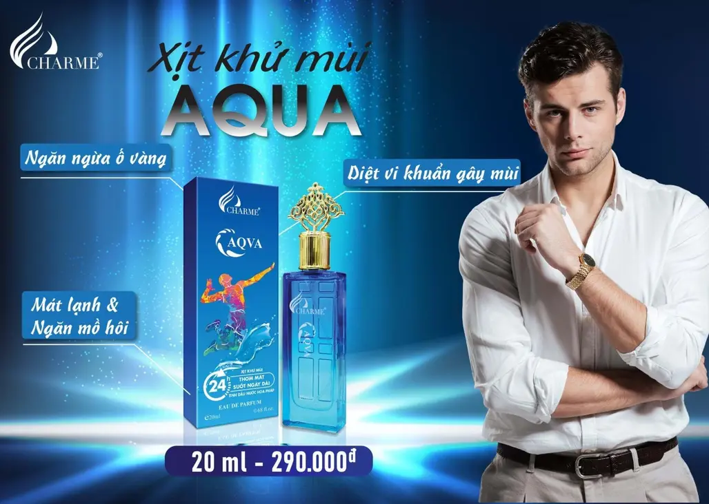 Xịt Khử Mùi Charme -