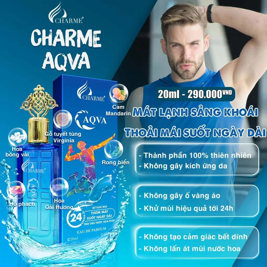 Xịt Khử Mùi Charme -