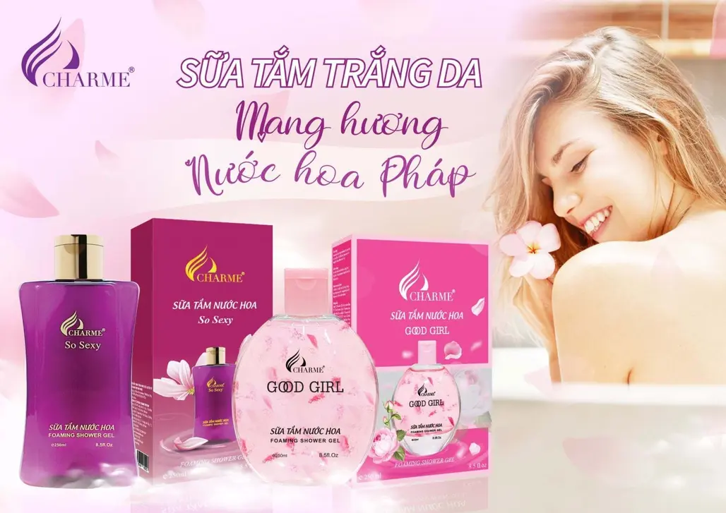 Sữa Tắm Hương Nước Hoa Pháp Giúp Bạn Sở Hữu Làn Da Trắng Mịn Và Mềm Mại