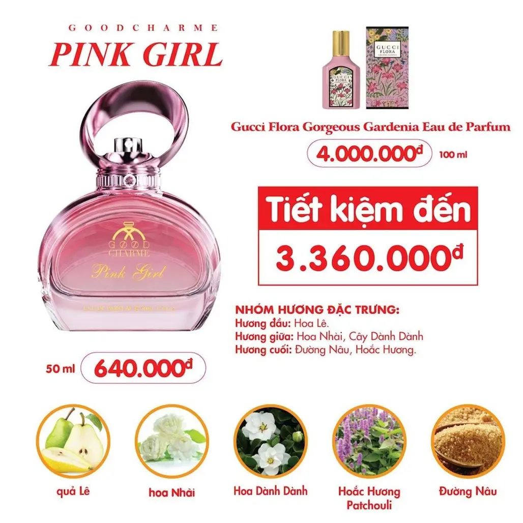 Good Charme Pink Girl 50ml