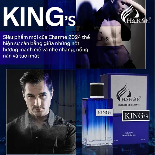 Nước Hoa Nam Charme King’s 100ml