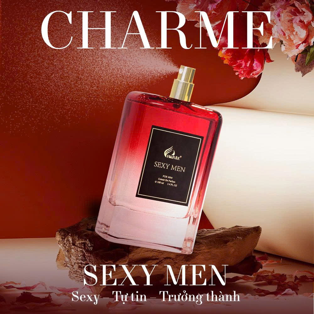 Nước Hoa Nam Charme Sexy Men 100ml [Phiên Bản 2024]