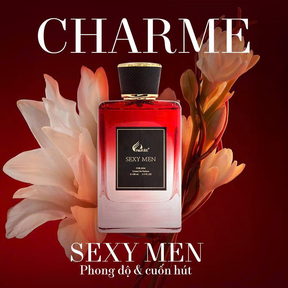 Nước Hoa Nam Charme Sexy Men 100ml [Phiên Bản 2024]