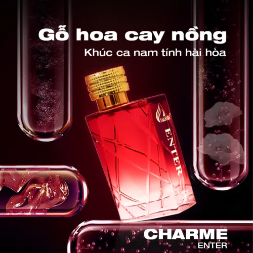 Nước hoa Nam Charme Enter 100ml [Phiên bản 2026]