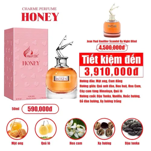 Nước hoa Nữ Charme Honey 50ml