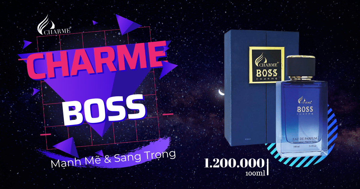 Nước hoa nam Charme Boss Charme 100ml