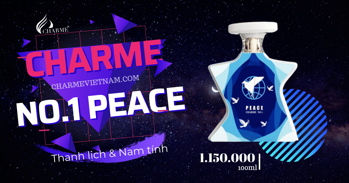 Nước Hoa Nam Charme NO.1 Peace 100ml