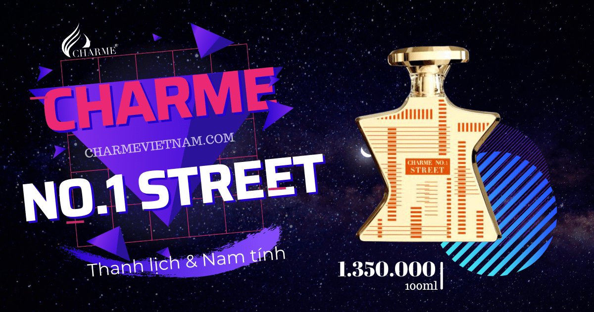 Nước Hoa Unisex Charme NO.1 Street 100ml