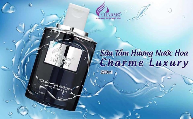 Sữa Tắm Hương Nước Hoa Charme Luxury 250ml