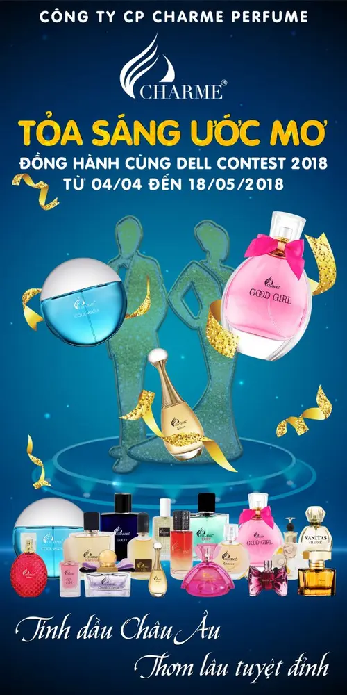 Tỏa sáng ước mơ cùng CÔNG TY CỔ PHẦN CHARME PERFUME