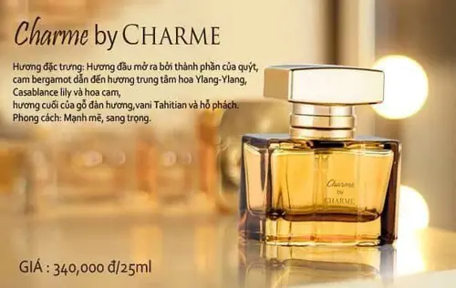 Nước hoa Nữ Charme By Charme 25ml