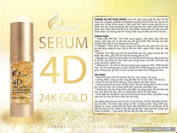 Serum 4D 24K Gold