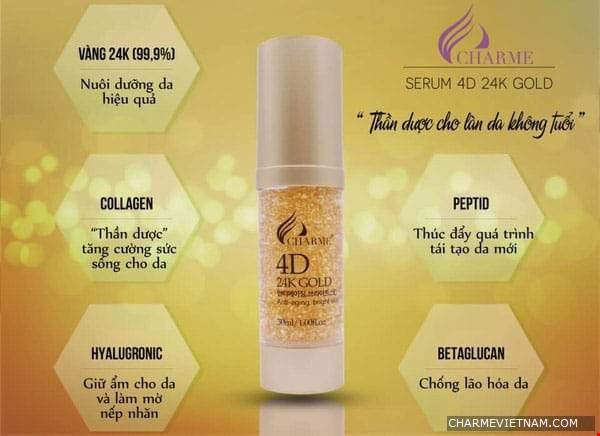 Serum 4D 24K Gold