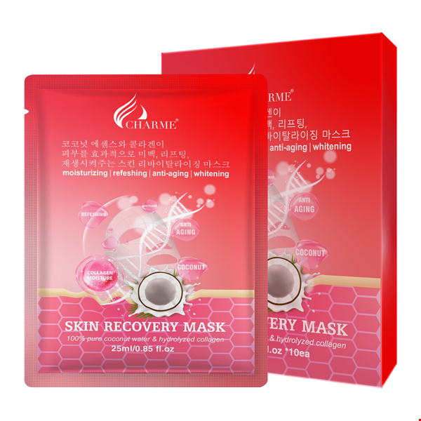 Charme Skin Recovery Mask - Mặt nạ dừa tế bào gốc