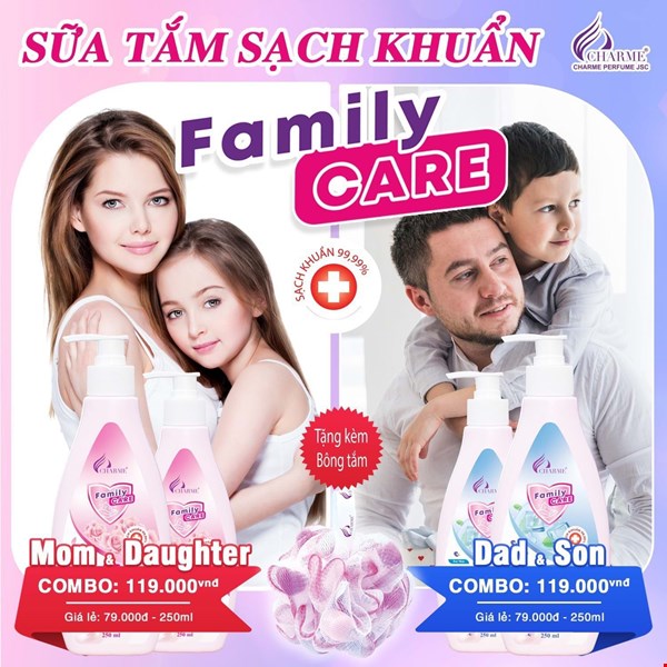 Sữa Tắm Charme Family Care