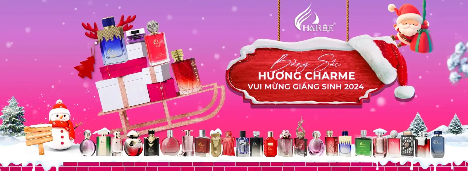 Bừng sắc hương Charme vui mừng Giáng sinh